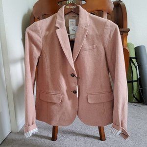 Gap Academy Blazer Rose Tweed 12 NWT